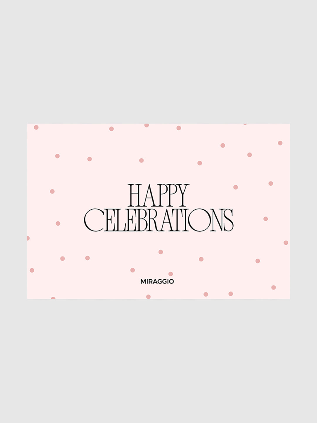 Happy Celebrations Card