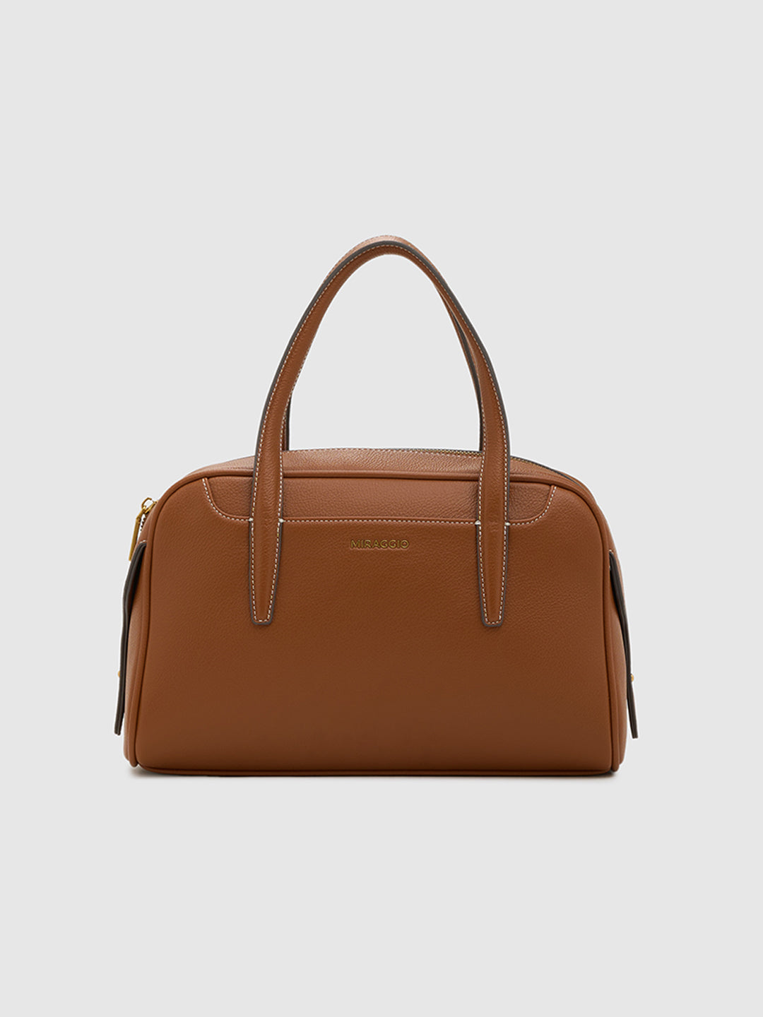 Buy Brown Lisa Satchel Bag Online - Miraggio