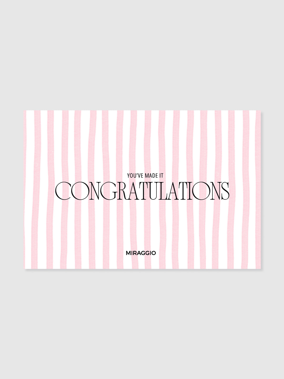 Congratulations