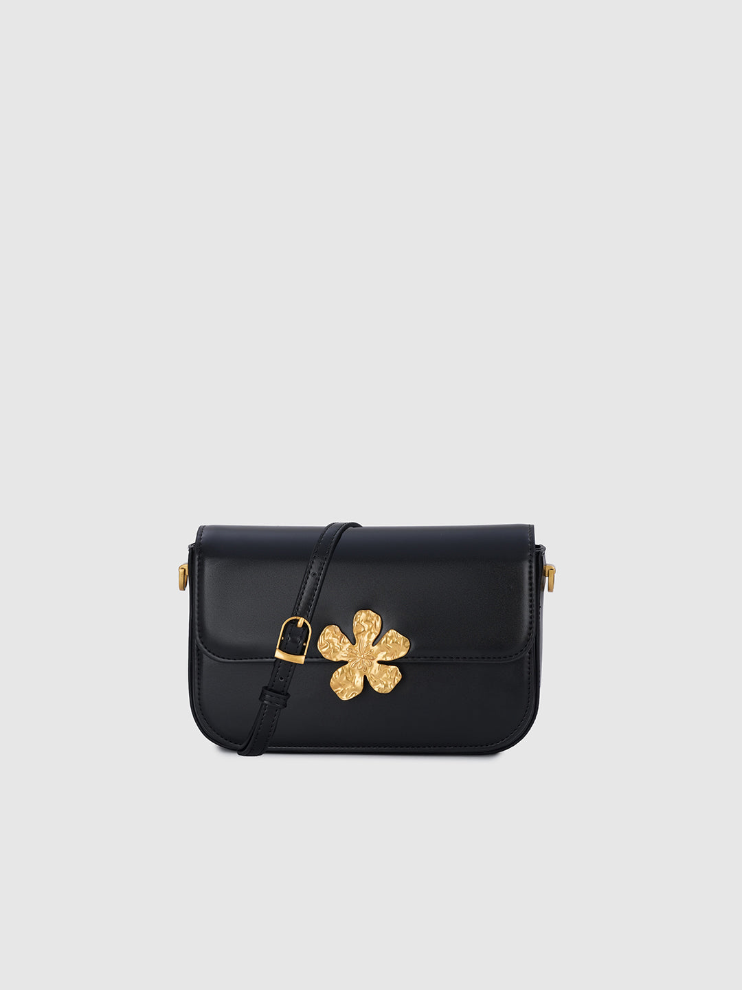 Buy Black Sakura Crossbody Bag Online - Miraggio