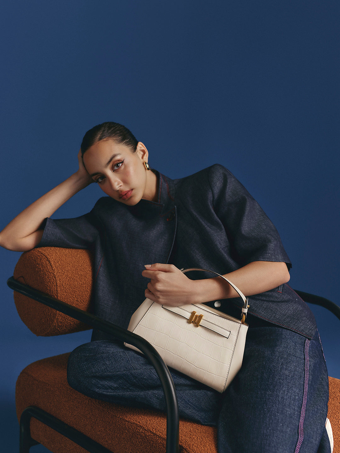 Tristy Top Handle Bag