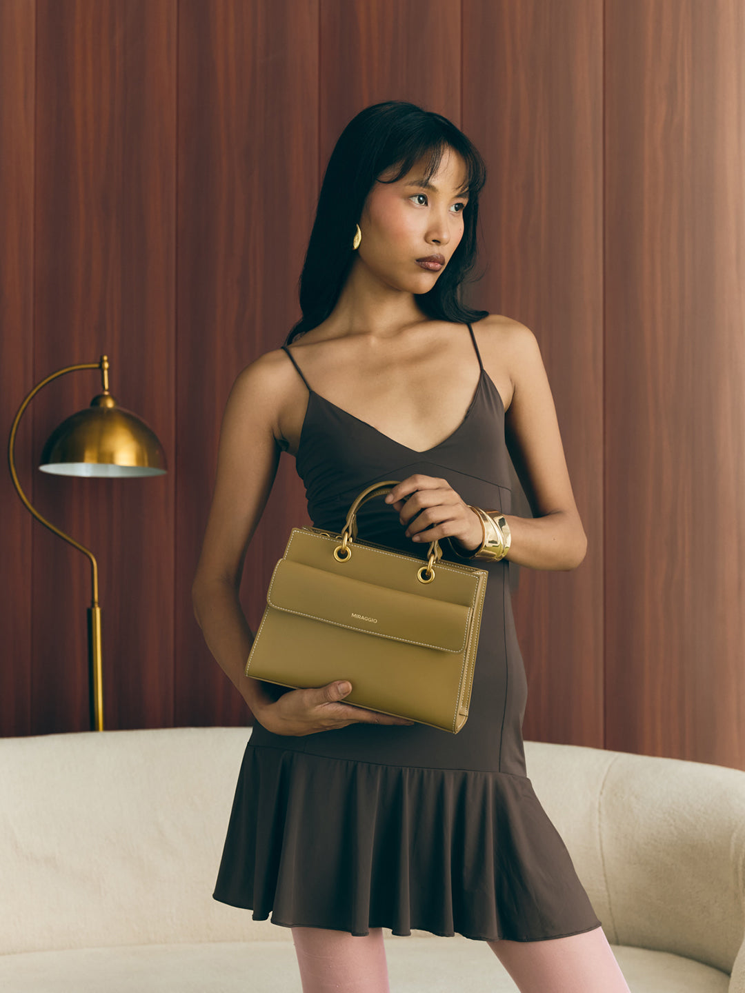 Maude Top Handle Bag