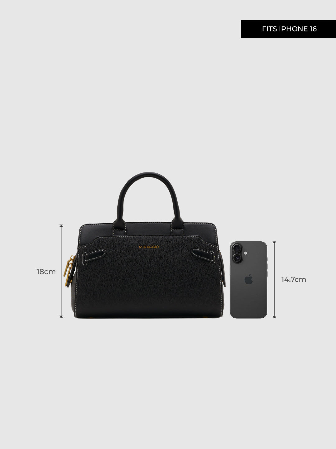 Natalie Top Handle Bag