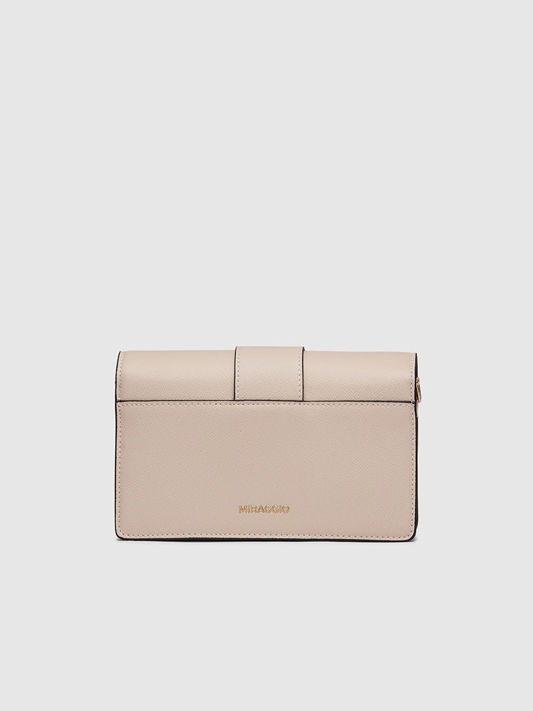 Adrianne Metal Buckle Crossbody Bag - MIRAGGIO
