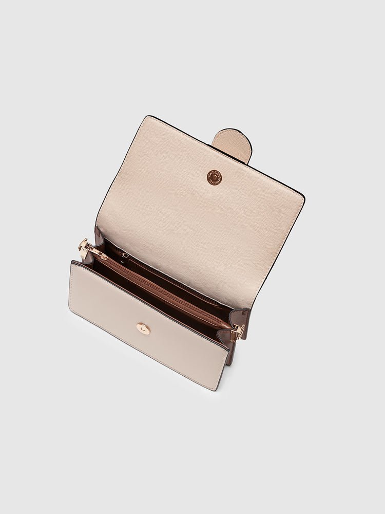 Adrianne Metal Buckle Crossbody Bag - MIRAGGIO