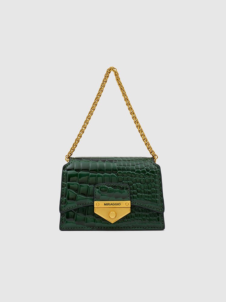 Buy Green Anna Micro Bag Online- Miraggio