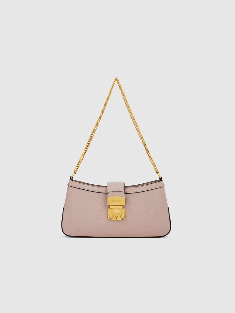 Pink Baguette Bag Amazon India Ashley Shoulder Bag