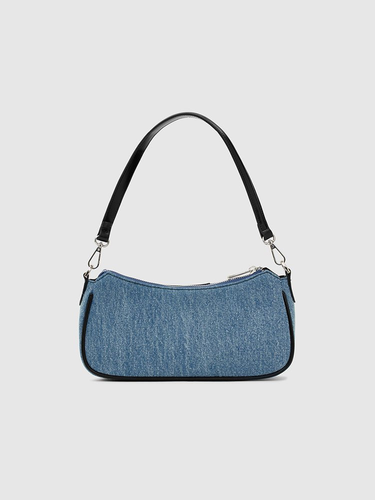 Bella Denim Shoulder Bag - MIRAGGIO