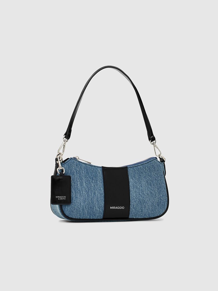 Bella Denim Shoulder Bag - MIRAGGIO