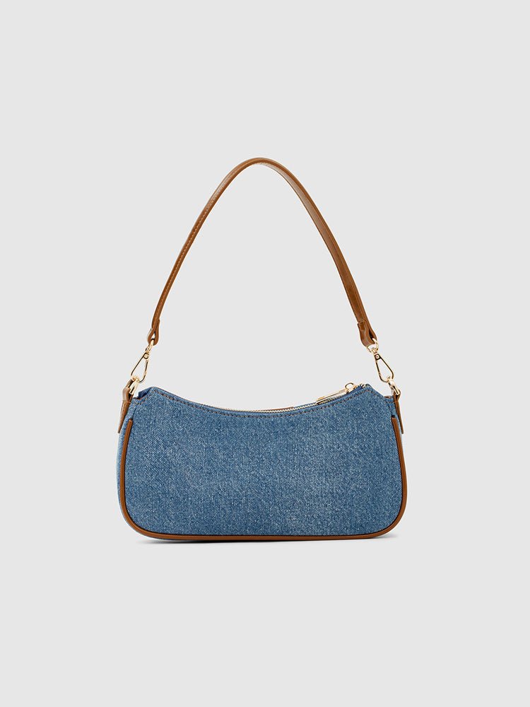 Bella Denim Shoulder Bag - MIRAGGIO