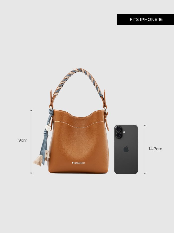 Chocolate Bucket Bag - MIRAGGIO