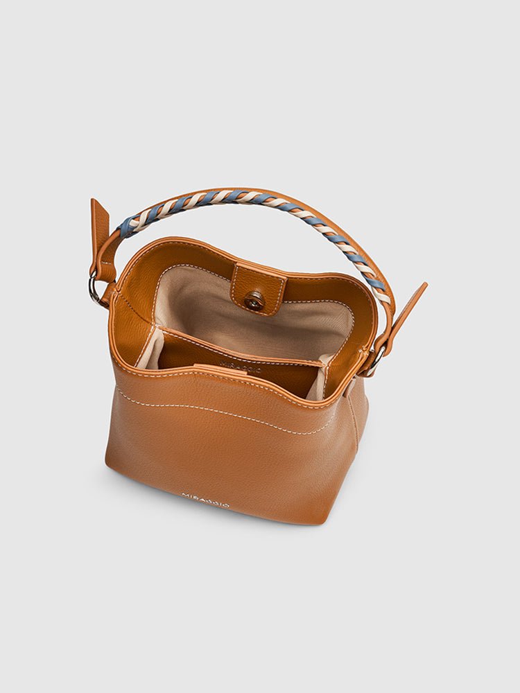 Chocolate Bucket Bag - MIRAGGIO