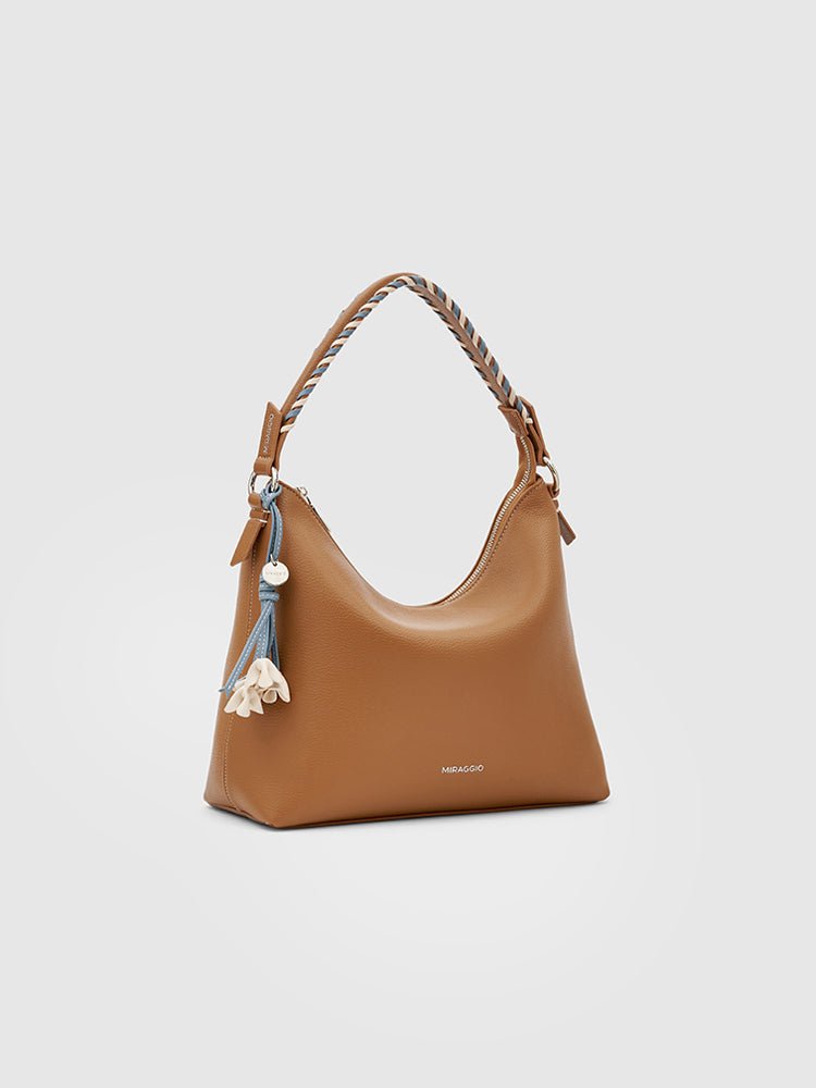 Chocolate Hobo Bag - MIRAGGIO