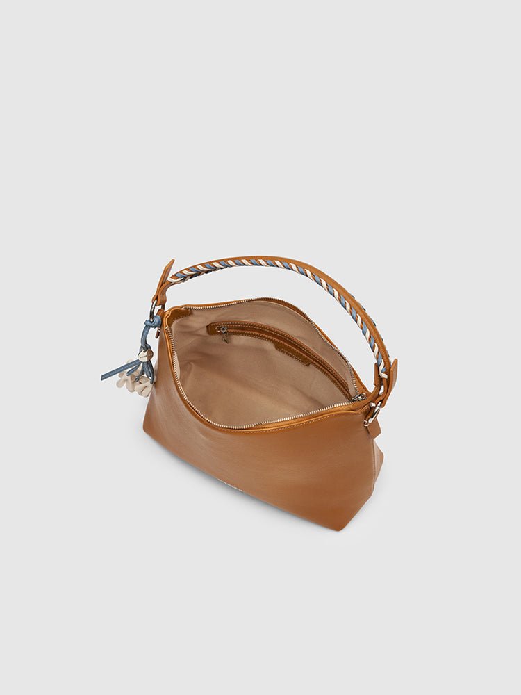 Chocolate Hobo Bag - MIRAGGIO