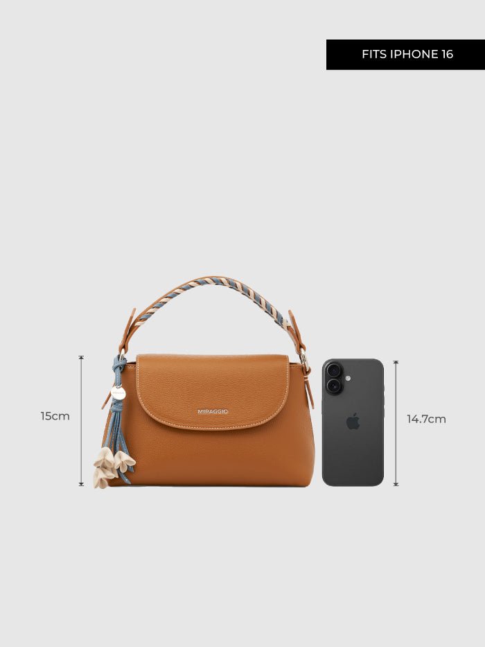 Chocolate Satchel Bag - MIRAGGIO
