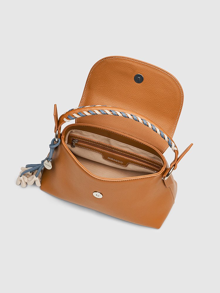 Chocolate Satchel Bag - MIRAGGIO
