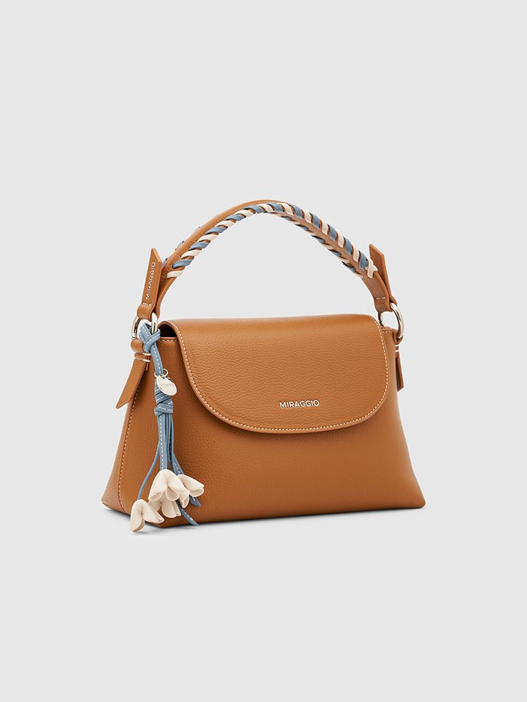 Chocolate Satchel Bag - MIRAGGIO