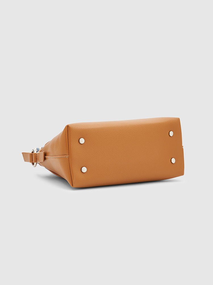 Chocolate Satchel Bag - MIRAGGIO