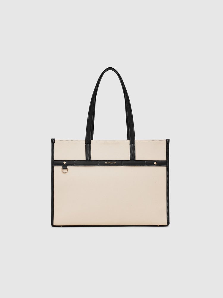 Buy Black Cruise Canvas Tote Bag Online- Miraggio