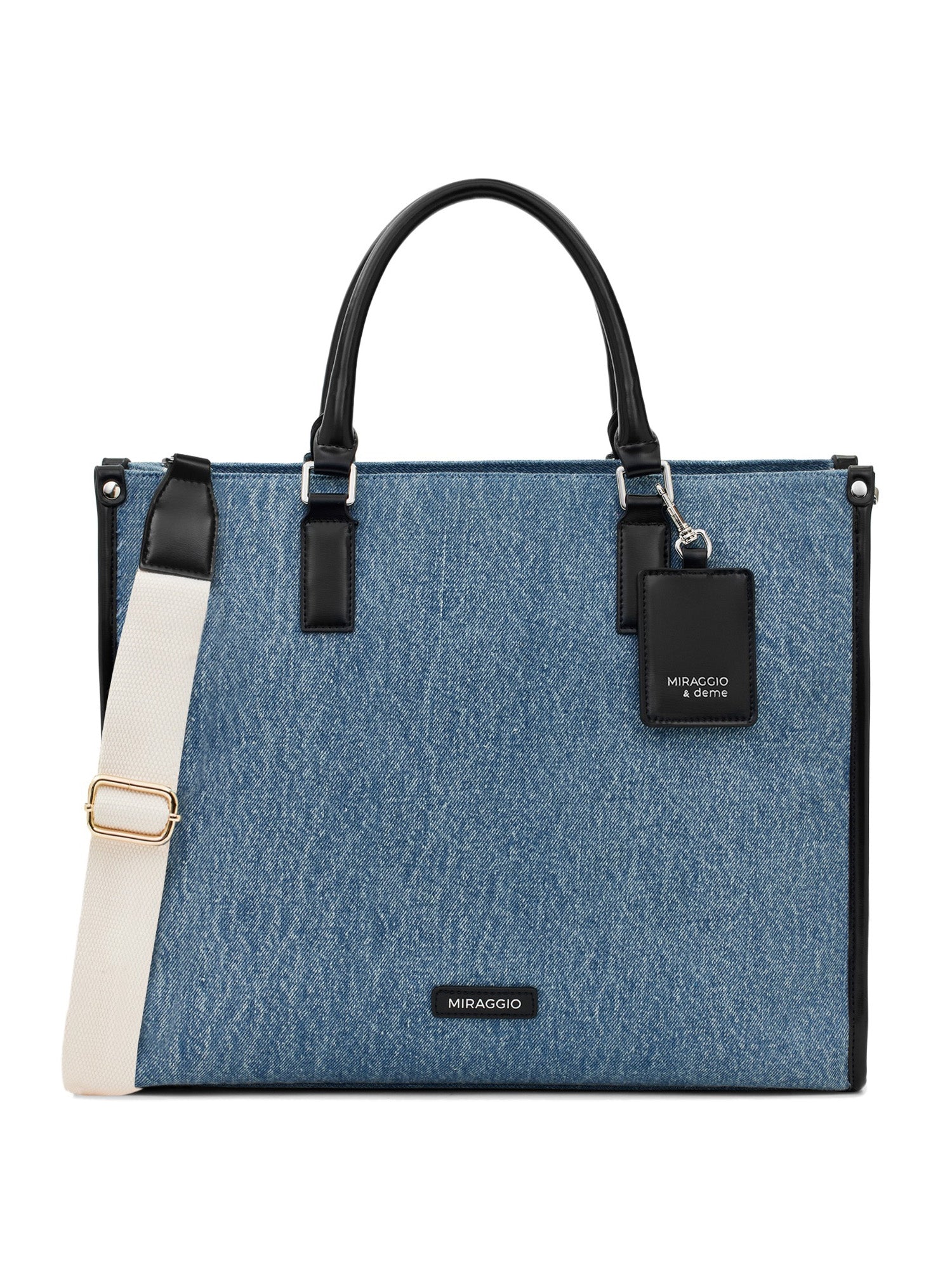 Denice Denim Tote Bag - MIRAGGIO