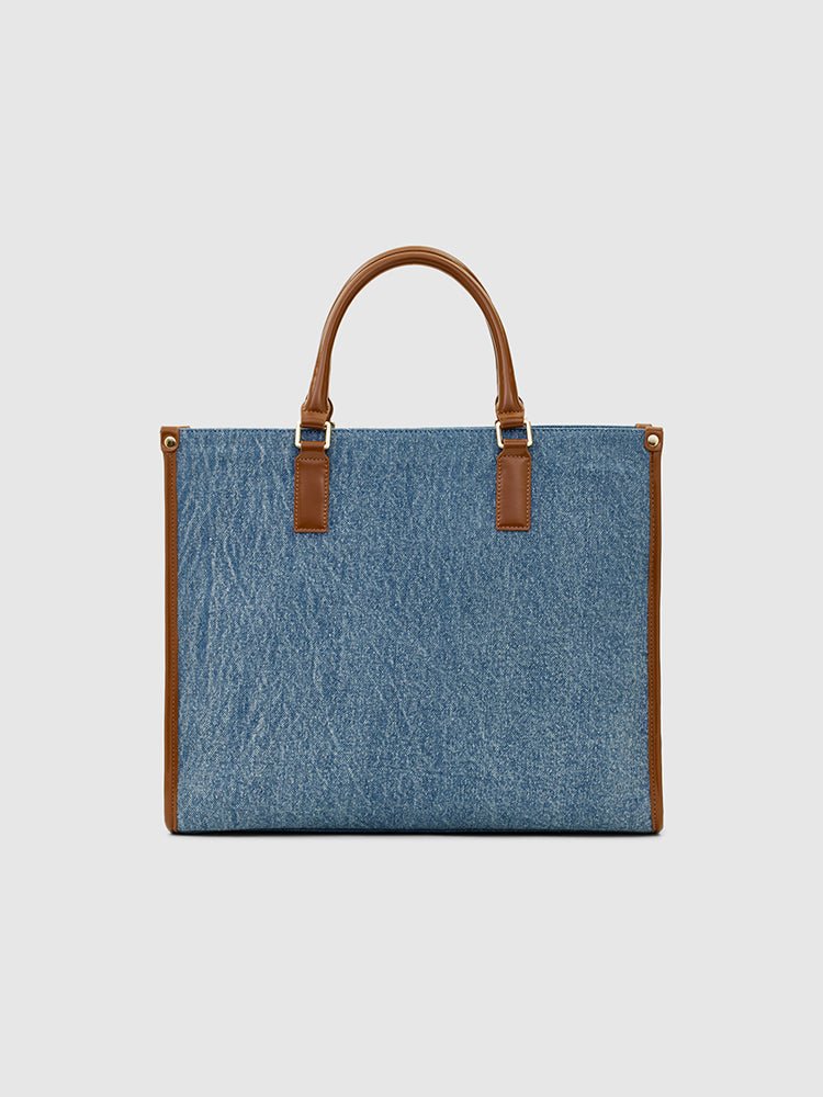 Denice Denim Tote Bag - MIRAGGIO