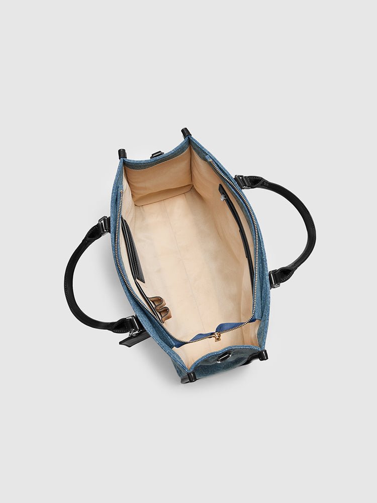 Denice Denim Tote Bag - MIRAGGIO