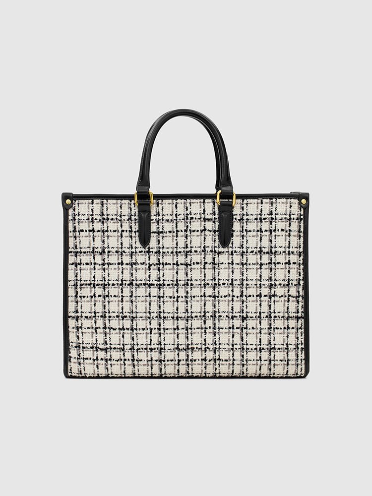 Denice Tweed Tote Bag - MIRAGGIO