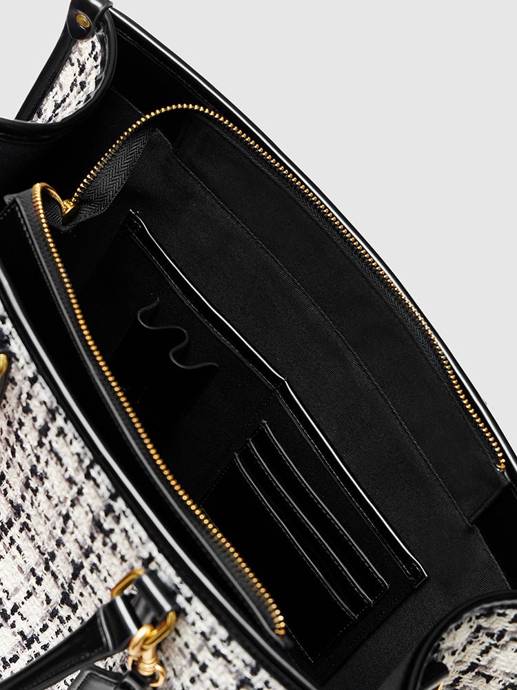 Denice Tweed Tote Bag - MIRAGGIO