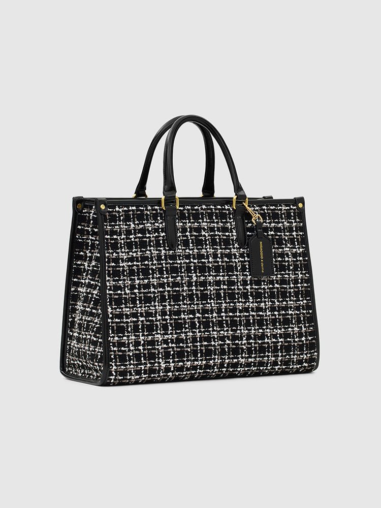 Denice Tweed Tote Bag - MIRAGGIO