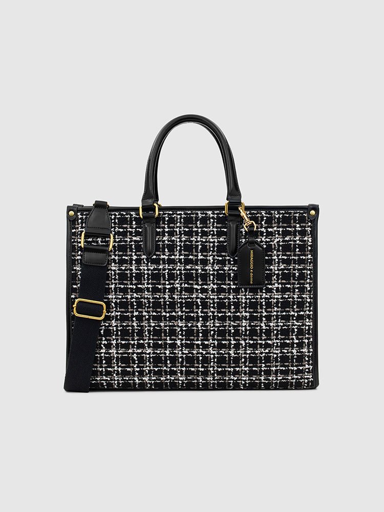 Denice Tweed Tote Bag - MIRAGGIO