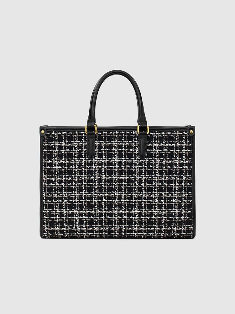 Denice Tweed Tote Bag - MIRAGGIO