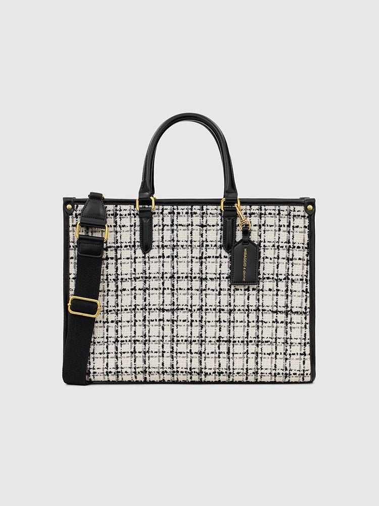 Denice Tweed Tote Bag - MIRAGGIO
