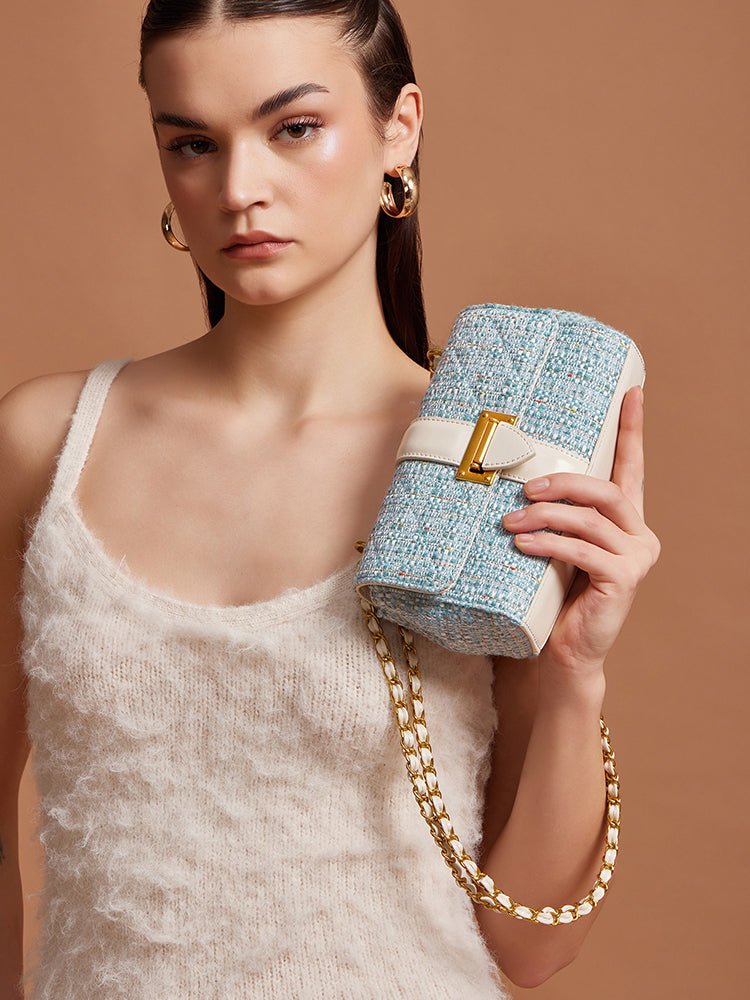 Estelle Tweed Crossbody bag - MIRAGGIO