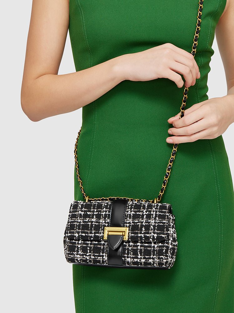Estelle Tweed Crossbody bag - MIRAGGIO