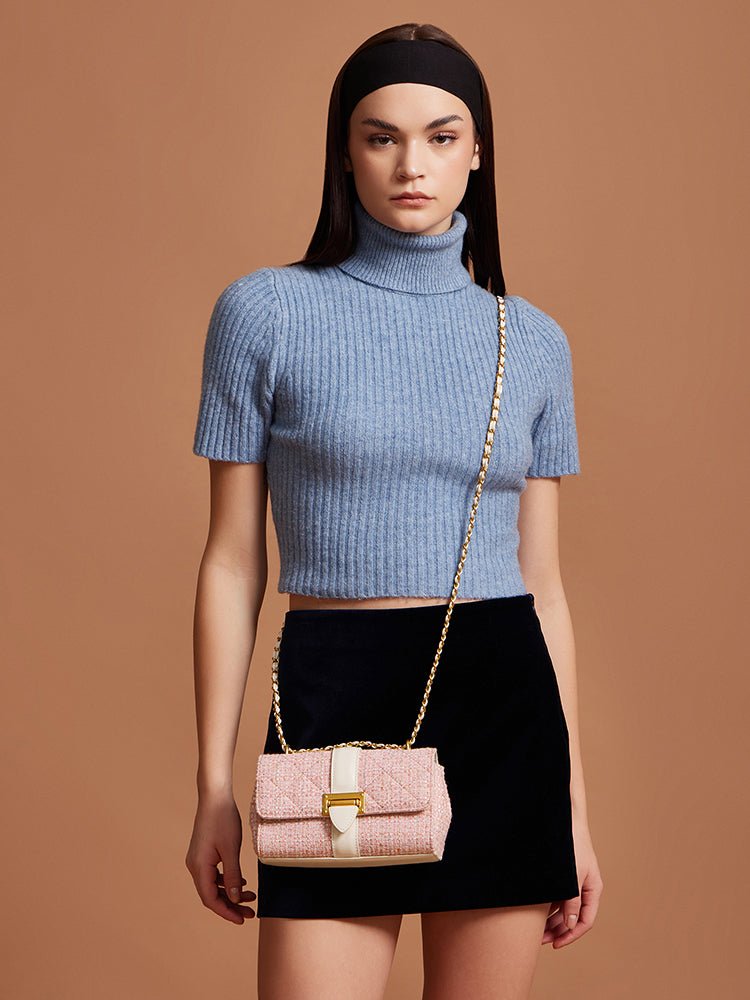 Estelle Tweed Crossbody bag - MIRAGGIO