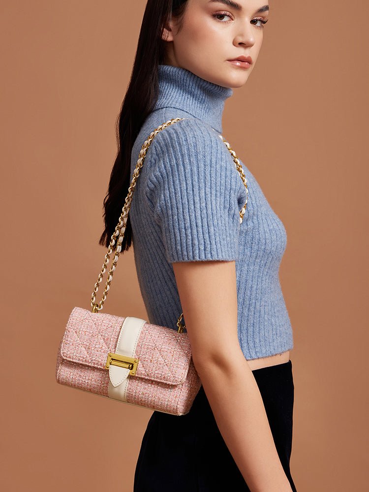 Estelle Tweed Crossbody bag - MIRAGGIO