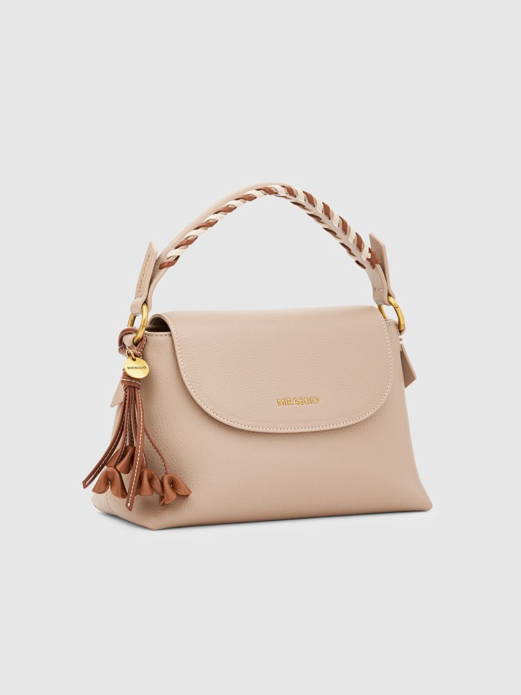 Hazelnut Satchel Bag - MIRAGGIO