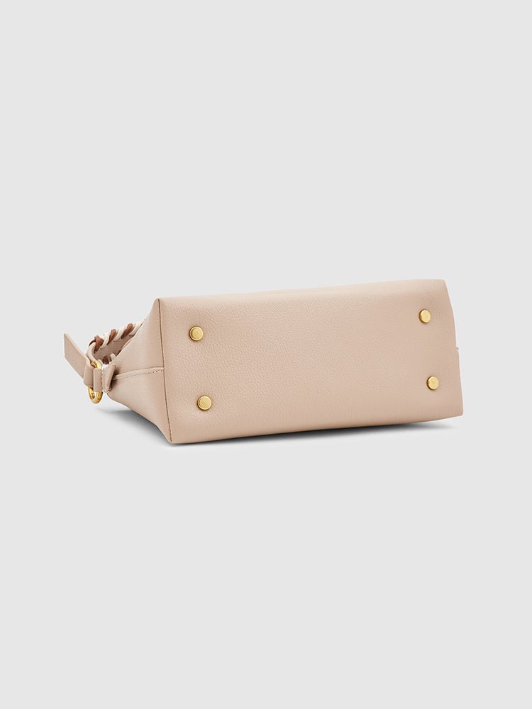 Hazelnut Satchel Bag - MIRAGGIO