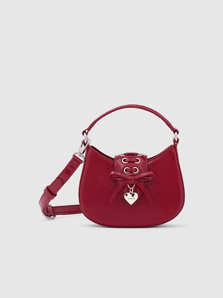 Buy Red Hope Micro Bag Online- Miraggio