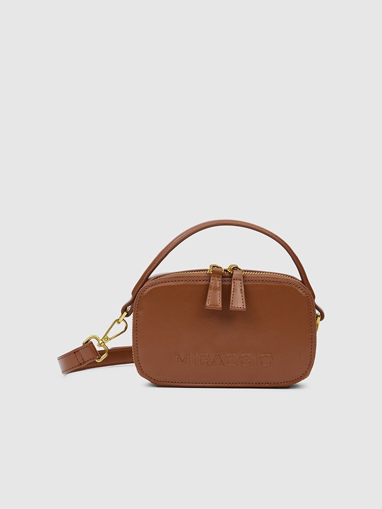 Buy Brown Mabel Crossbody Bag Online- Miraggio