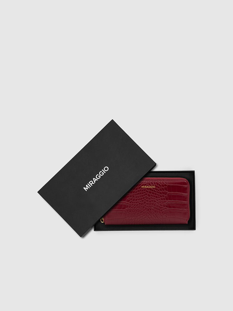 Rumi Zip Around Wallet - MIRAGGIO