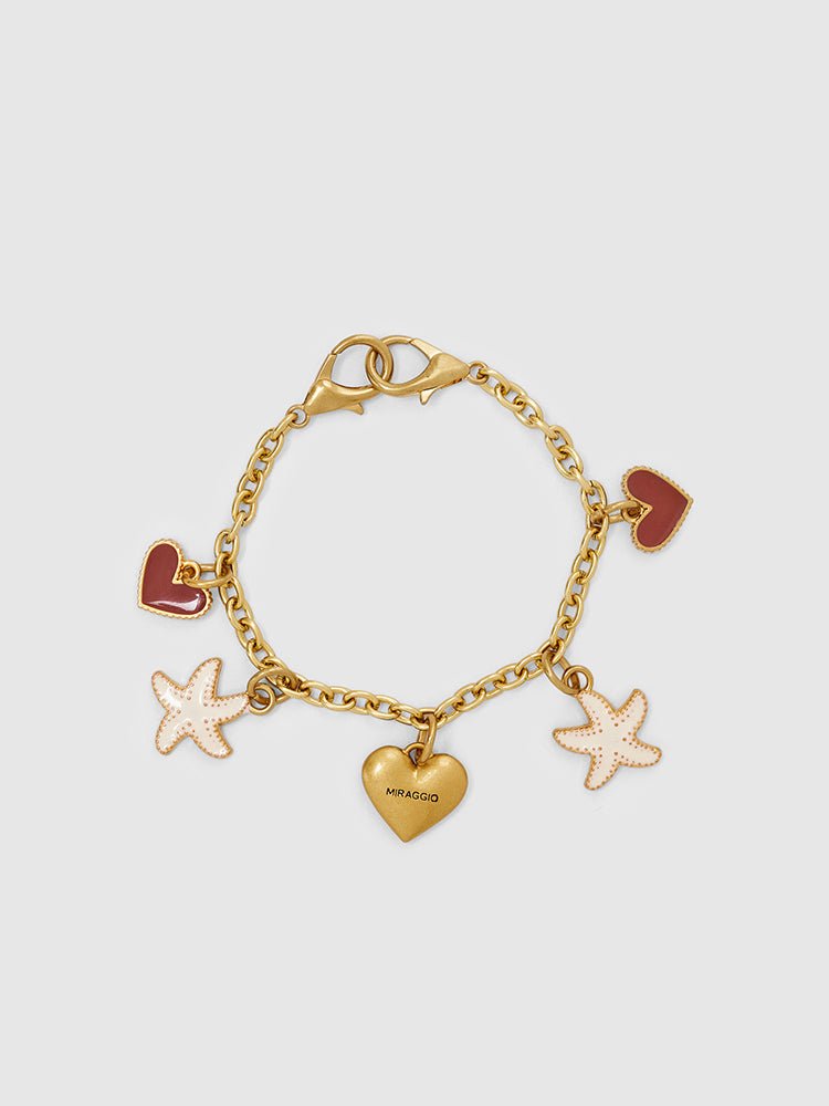 Sea - Heart Charm - MIRAGGIO