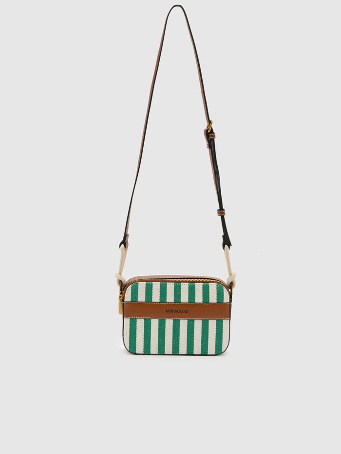 Buy Green Soleil Crossbody Bag Online- Miraggio