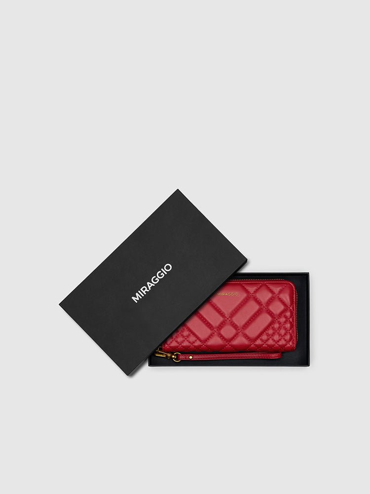 Sutton Zip Around Wallet - MIRAGGIO