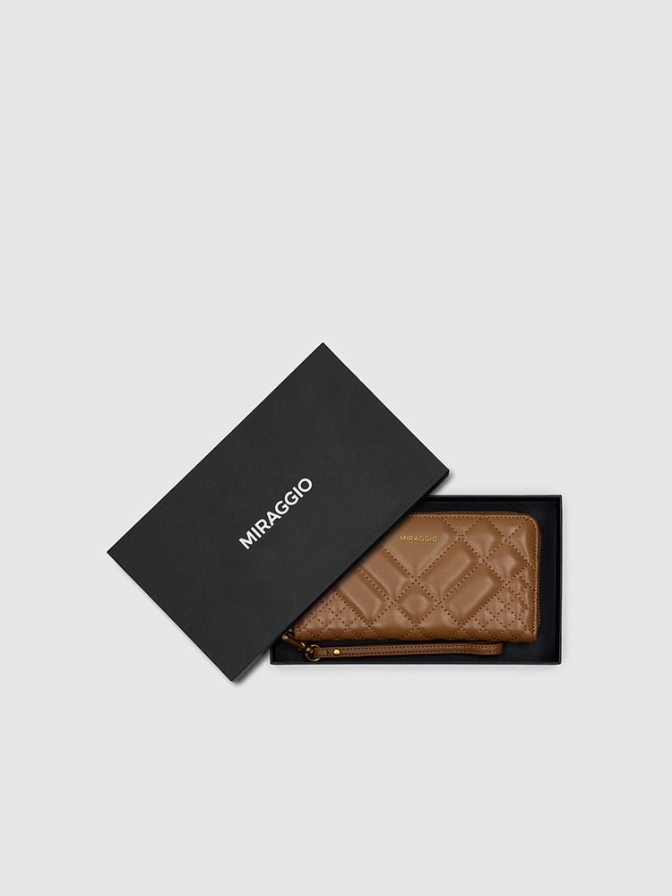 Sutton Zip Around Wallet - MIRAGGIO