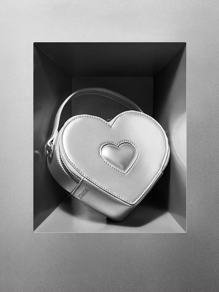 Sweet - Heart Crossbody Bag - MIRAGGIO
