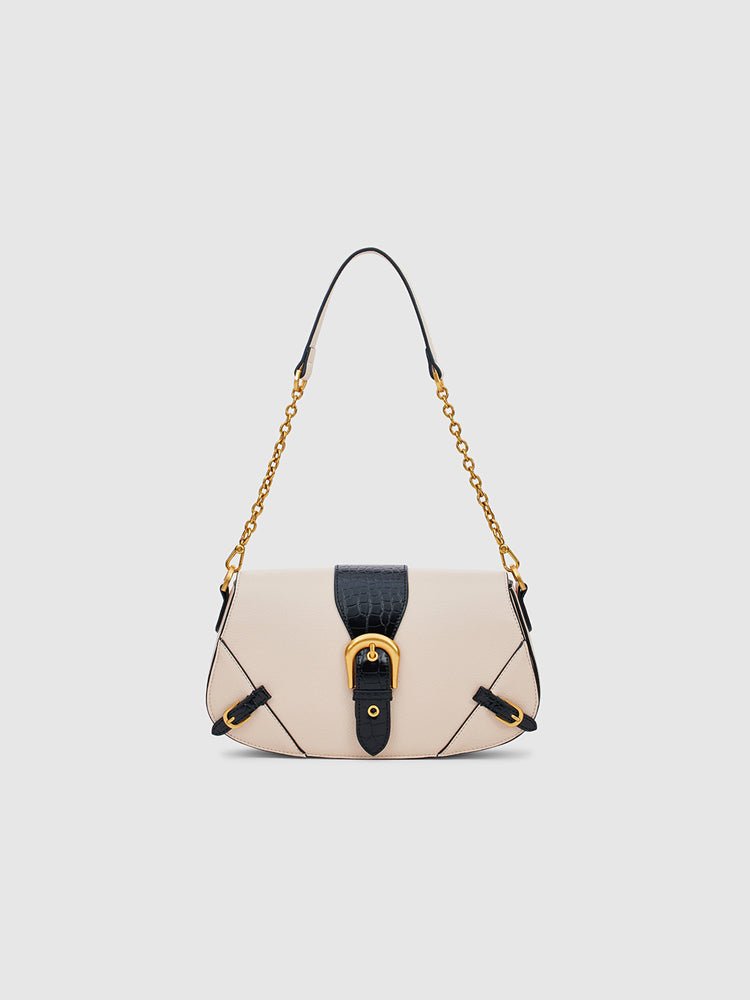 The Sylvie Black Quilted Bag