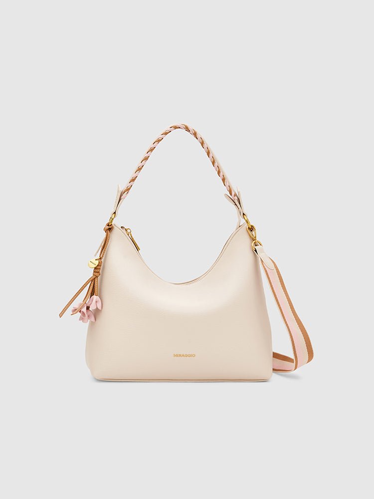 Vanilla Hobo Bag - MIRAGGIO