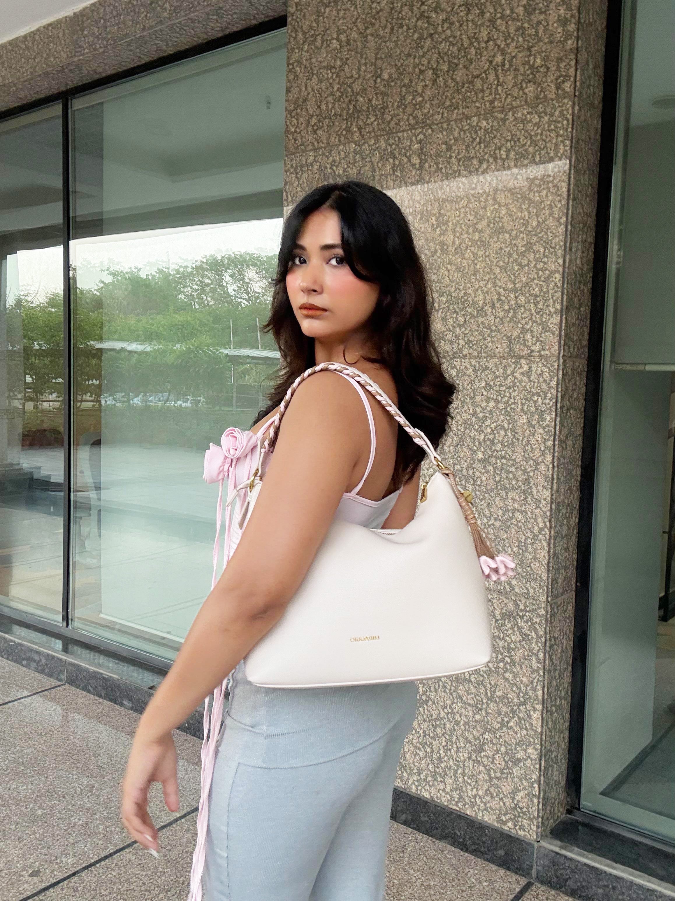 Vanilla Hobo Bag - MIRAGGIO