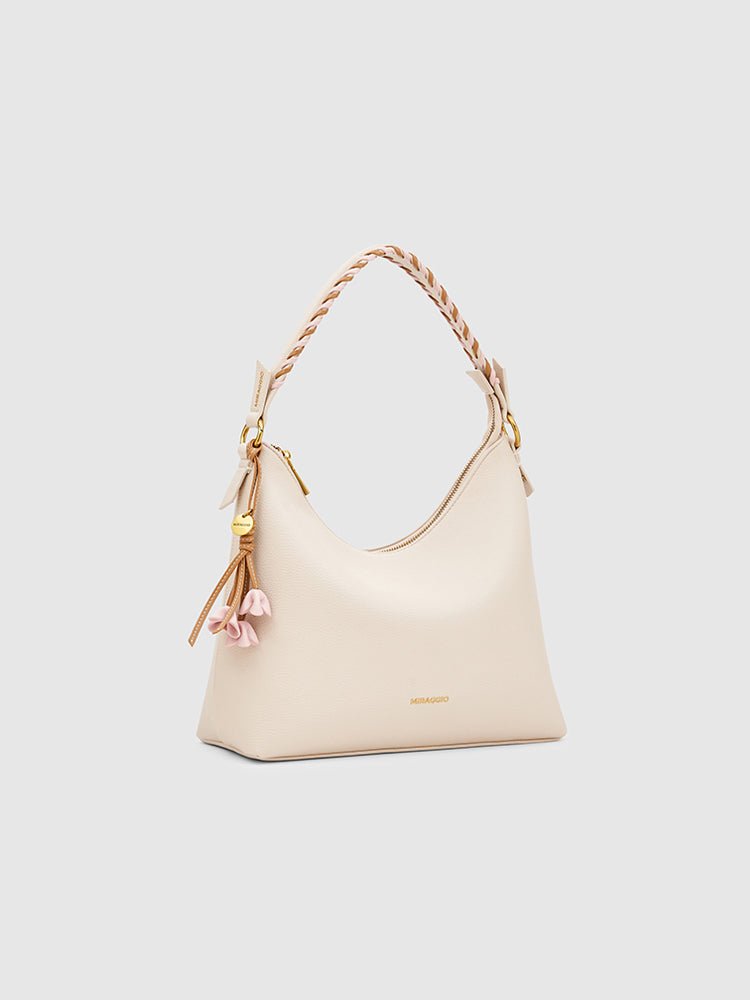 Vanilla Hobo Bag - MIRAGGIO